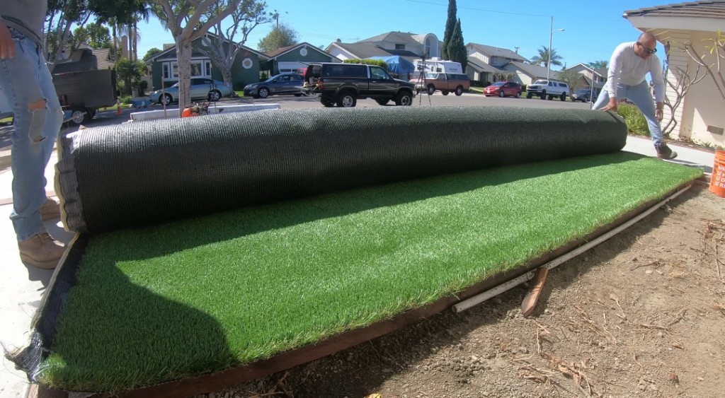 Commercial Artificial Grass installation in San Ramon, CA